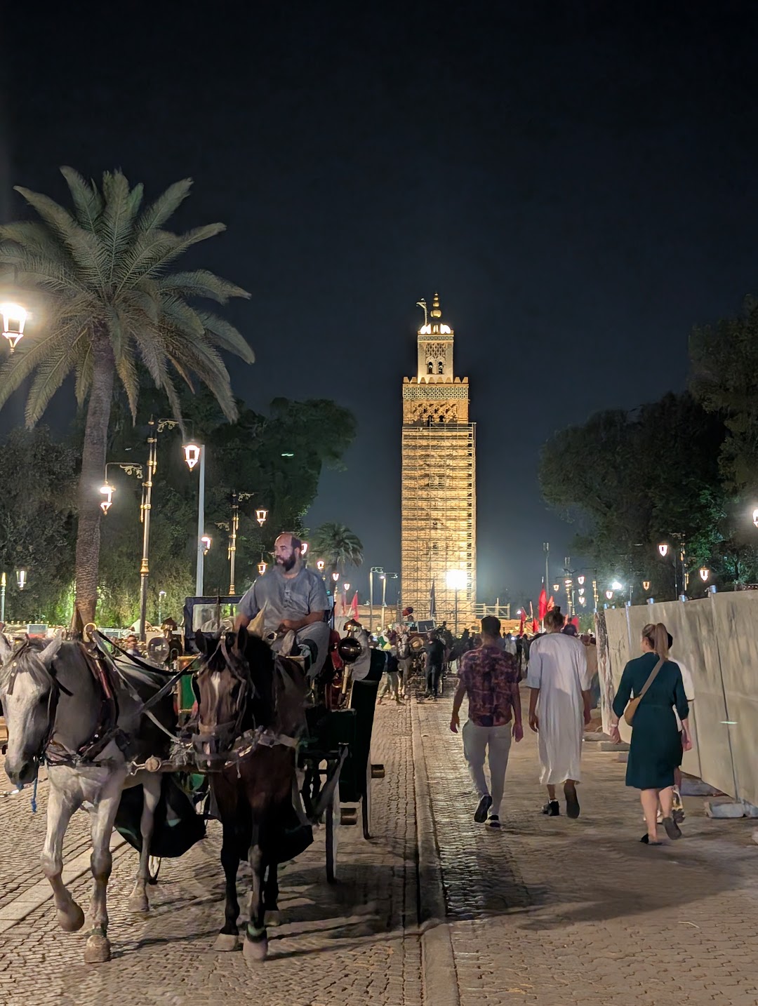 Late night Marrakech with friends